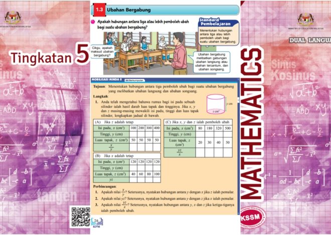 Mathematics textbook Form 5 (KSSM)