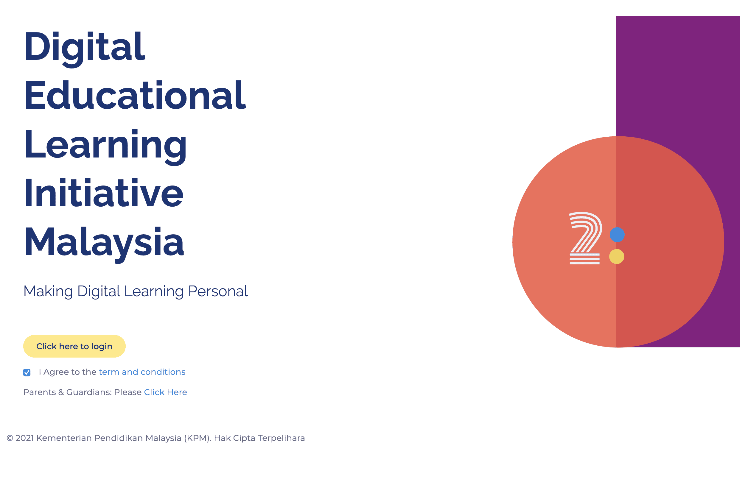 Login Portal & Words of Laluan