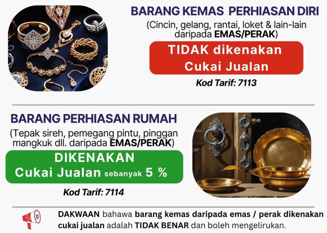 SST Gold: Taxable / Taxable Jewelry