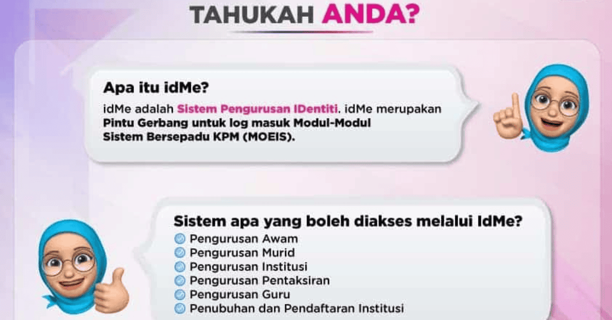 Cara Login Sistem Pengurusan Identiti 2025