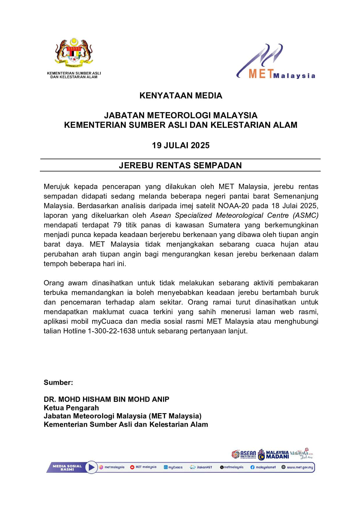 Haze in Malaysia 2025: Latest Status and Action Guide