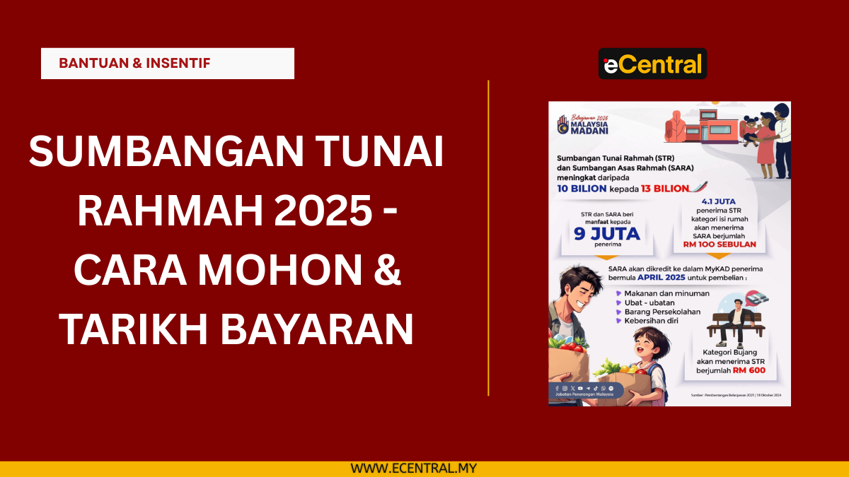 Sumbangan Tunai Rahmah 2025 – Cara Mohon & Tarikh Bayaran