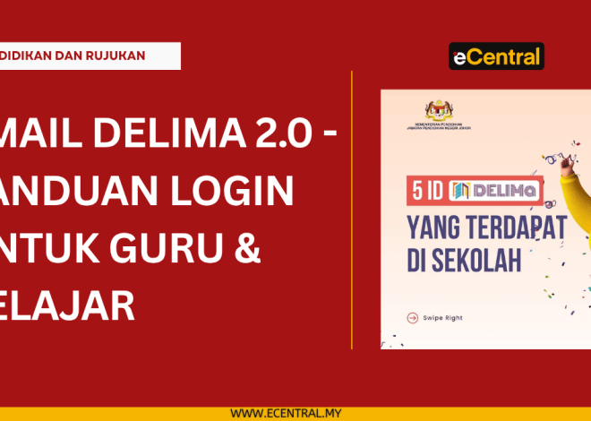 Email DELIMa 2.0 – Panduan Login untuk Guru dan Pelajar