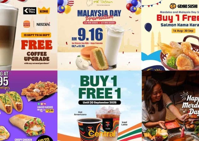 Malaysia Day Promo (2025) – Burger King, Taco Bell, Dominos Pizza & etc.