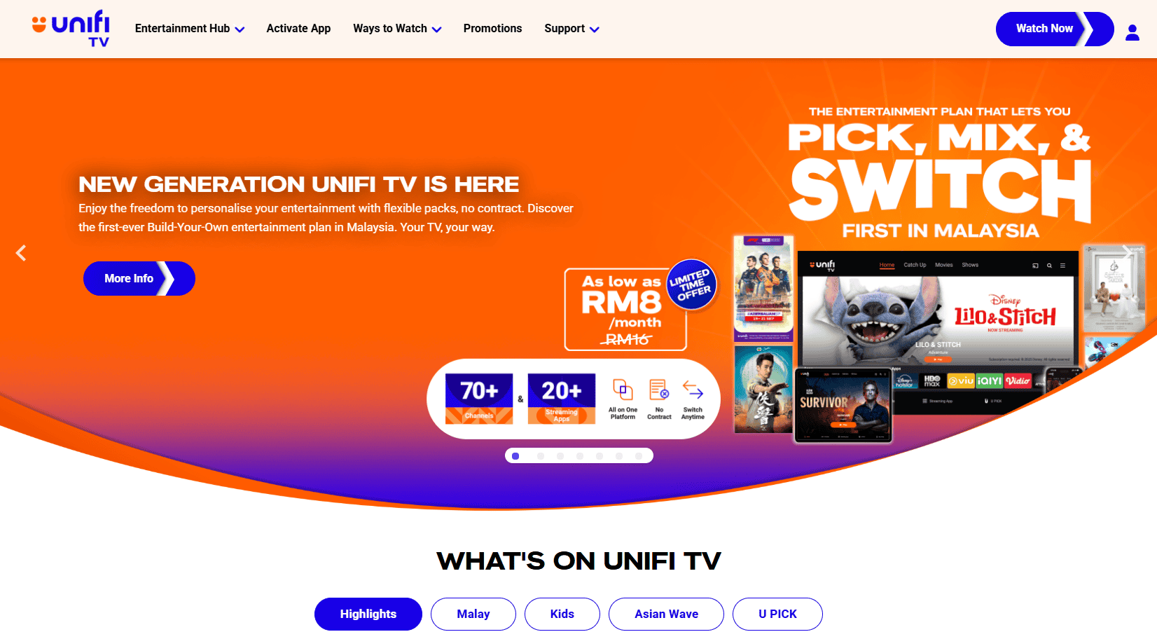 Login, Register & Watch Free