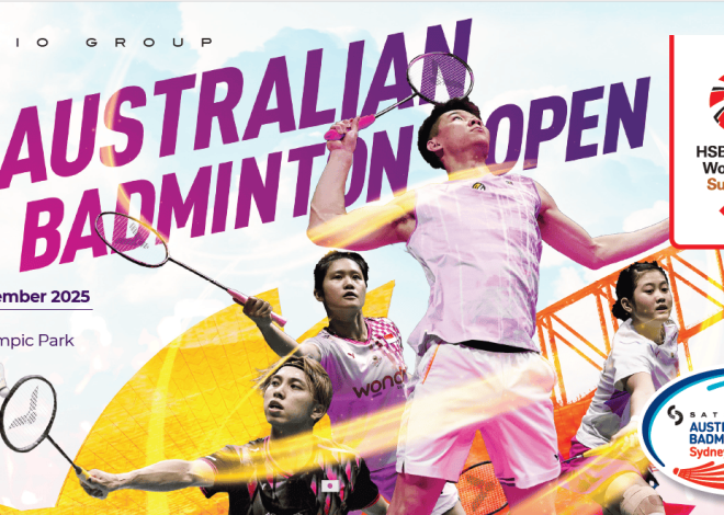 Badminton Australian Open 2025 [LIVE] – Schedule & Results