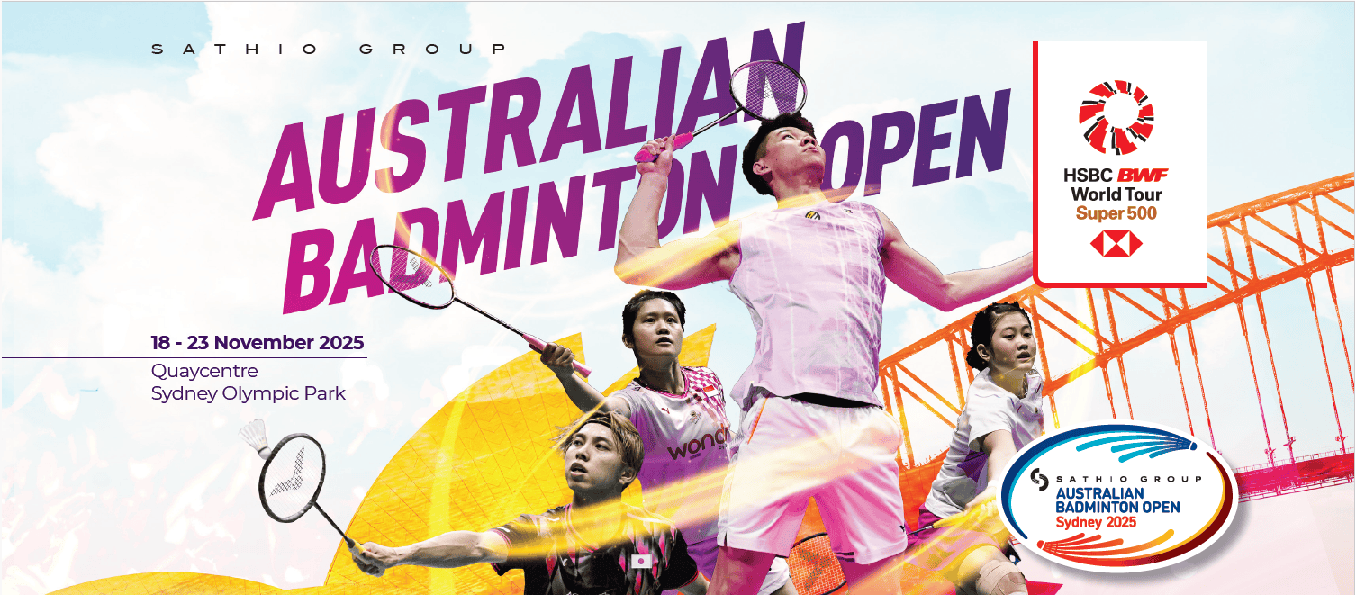 Badminton Australian Open 2025 [LIVE] – Schedule & Results