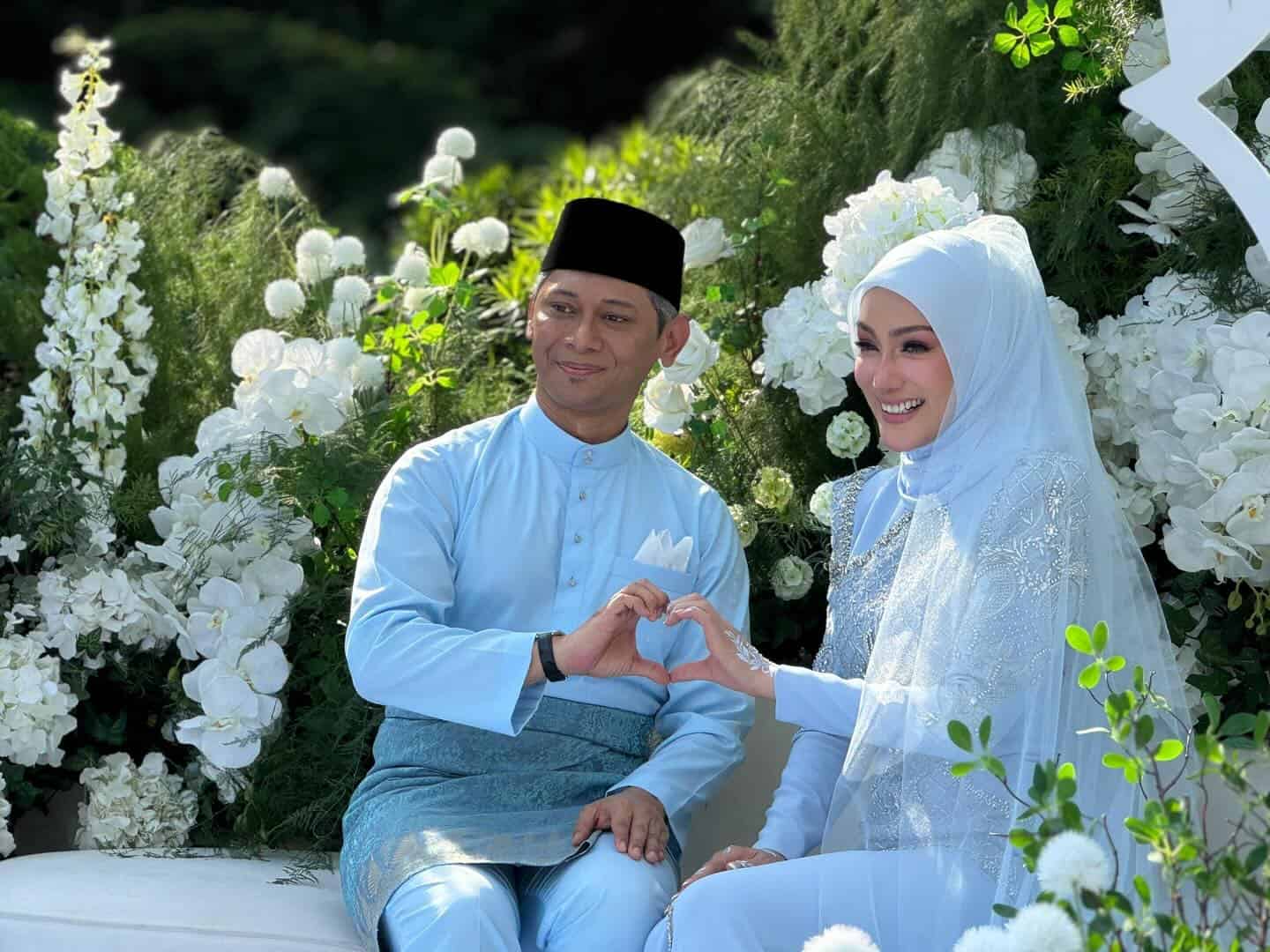Erra Fazira Marries Ezwan Zain in an All-White Themed Ceremony