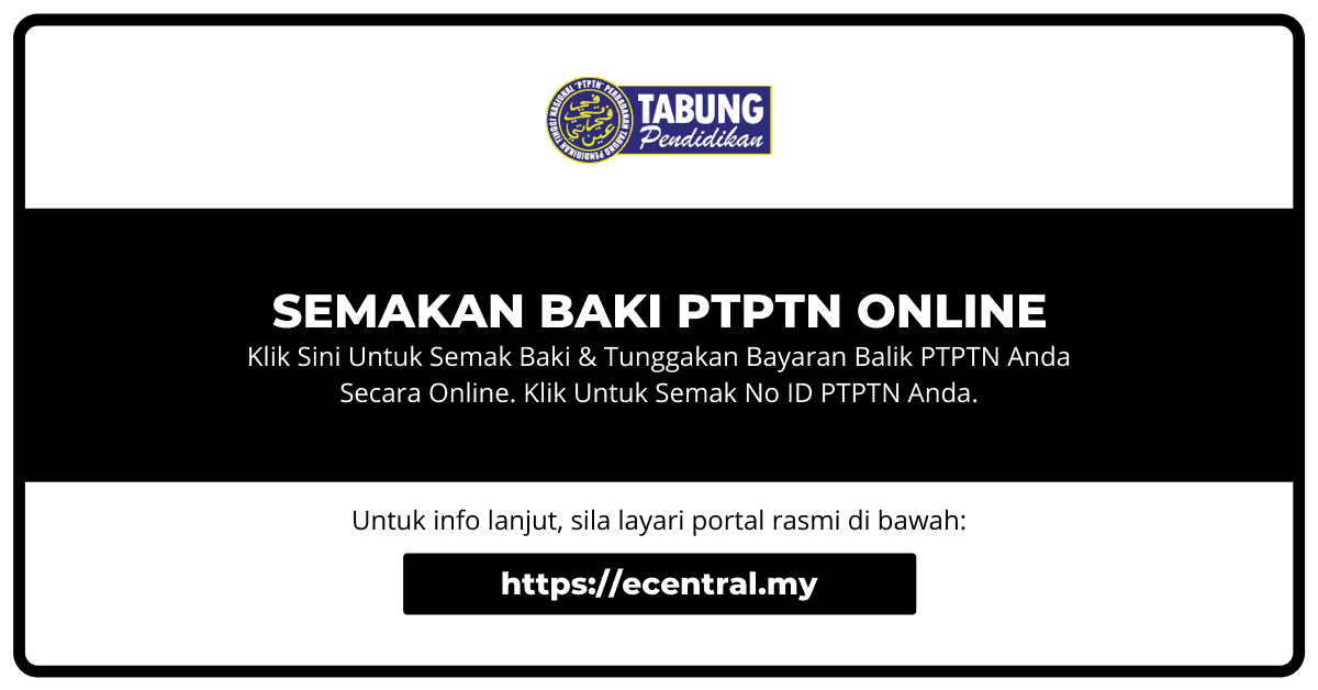 How to Check PTPTN Balance Online & Latest Arrears