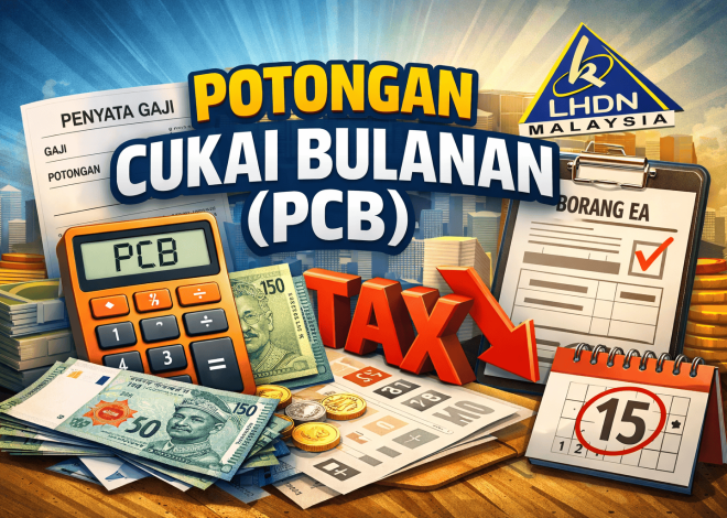 Potongan Cukai Bulanan – 3 Cara ‘Claim’ & Manfaatkan PCB