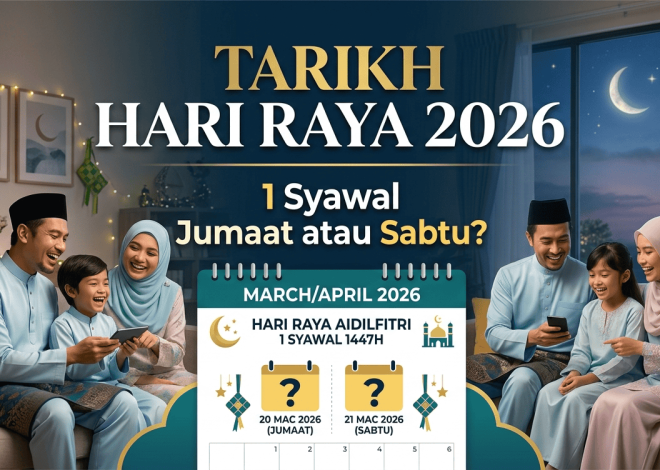 Date of Hari Raya Aidilfitri 2026