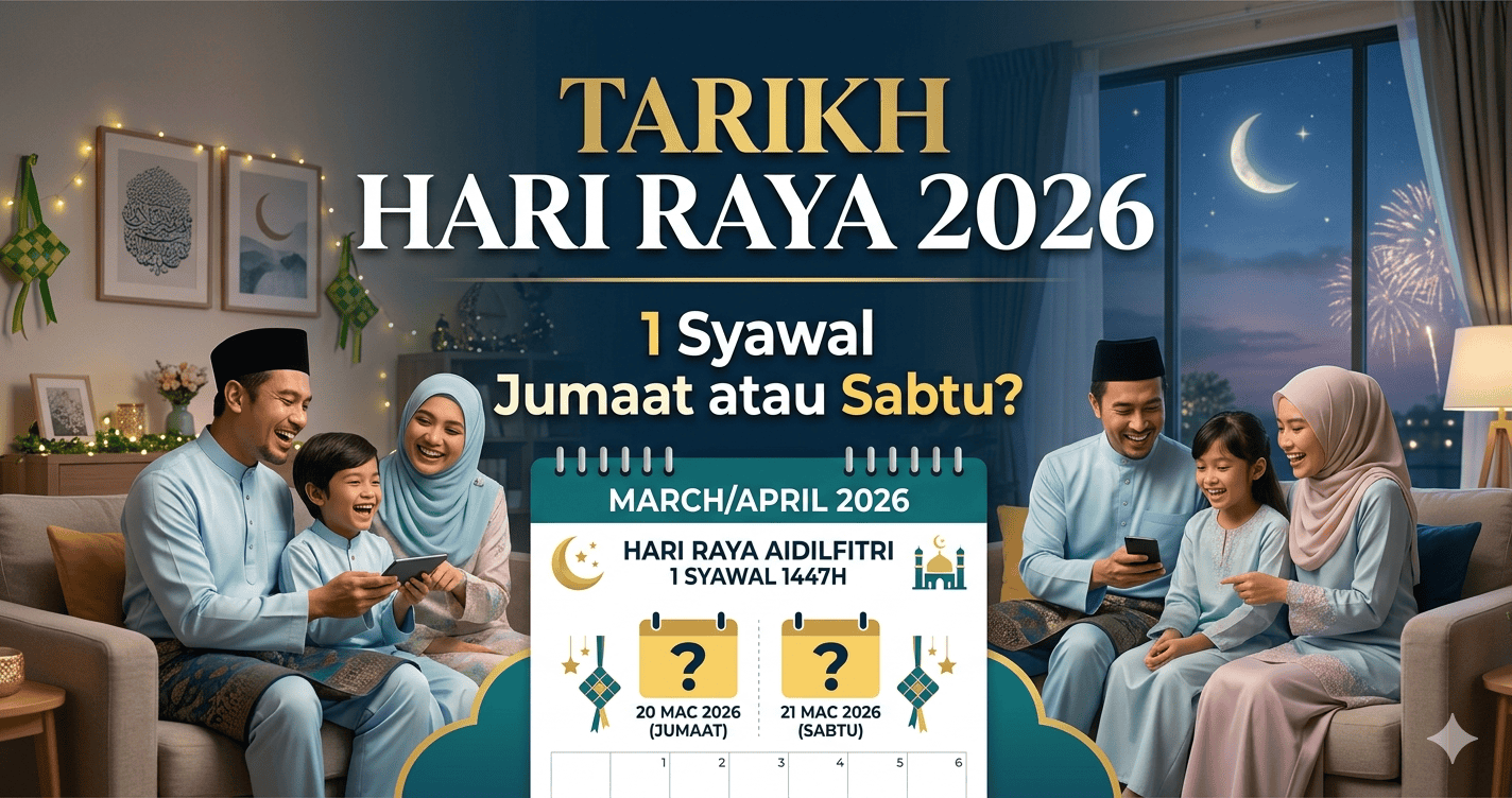 Date of Hari Raya Aidilfitri 2026