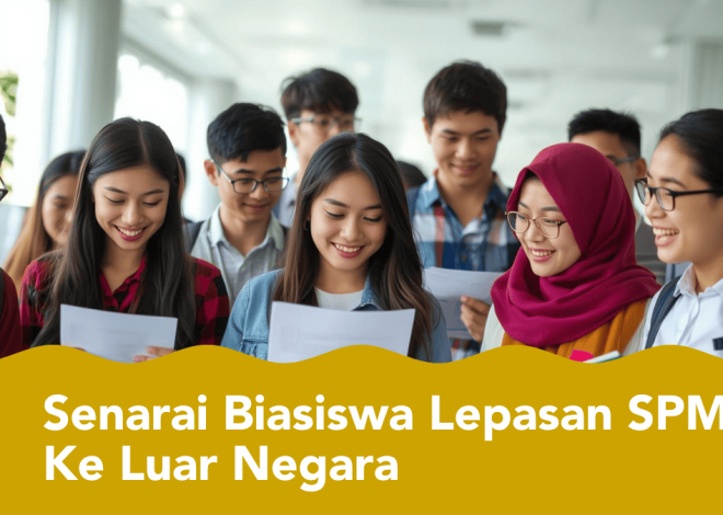 Senarai Biasiswa Lepasan SPM Ke Luar Negara 2025/2026