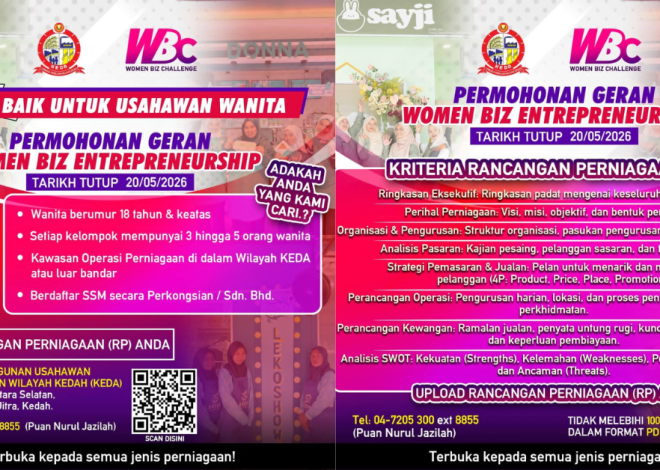 KEDA Women Biz Entrepreneurship Grant Application