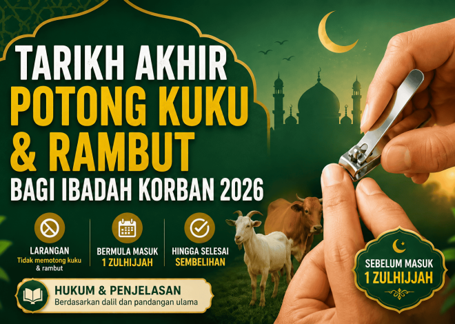 Deadline for cutting nails & hair for sacrificial worship 2026
