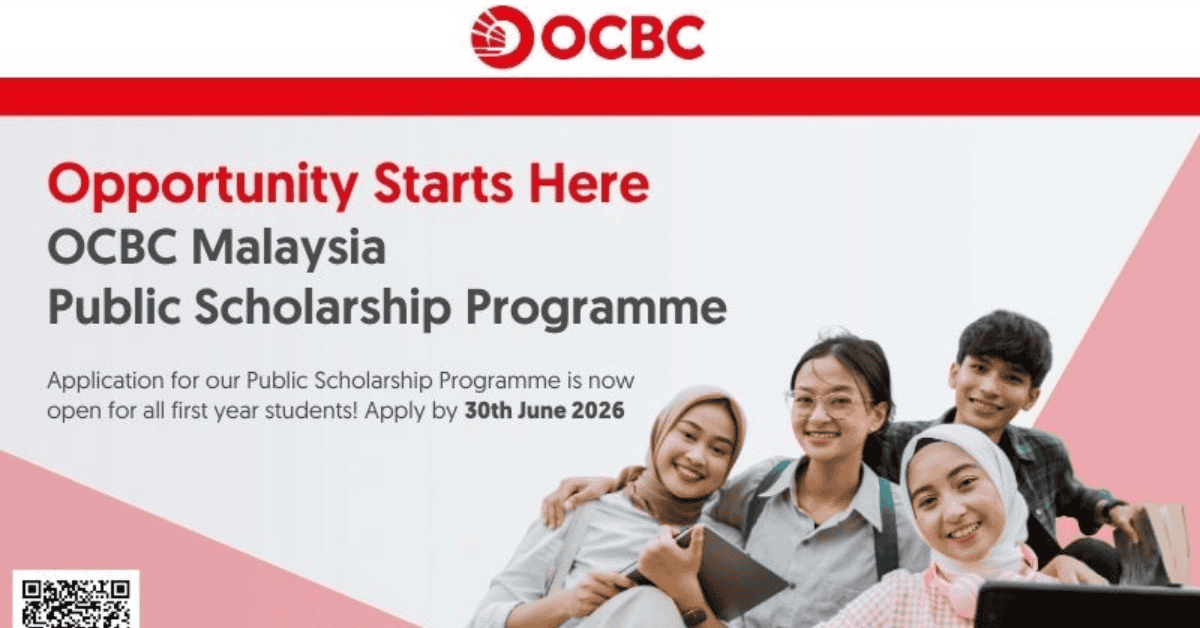 OCBC Malaysia Public Scholarship Application 2026