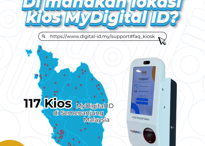 MyDigital ID Kiosk- Senarai Lokasi Seluruh Malaysia (2026)