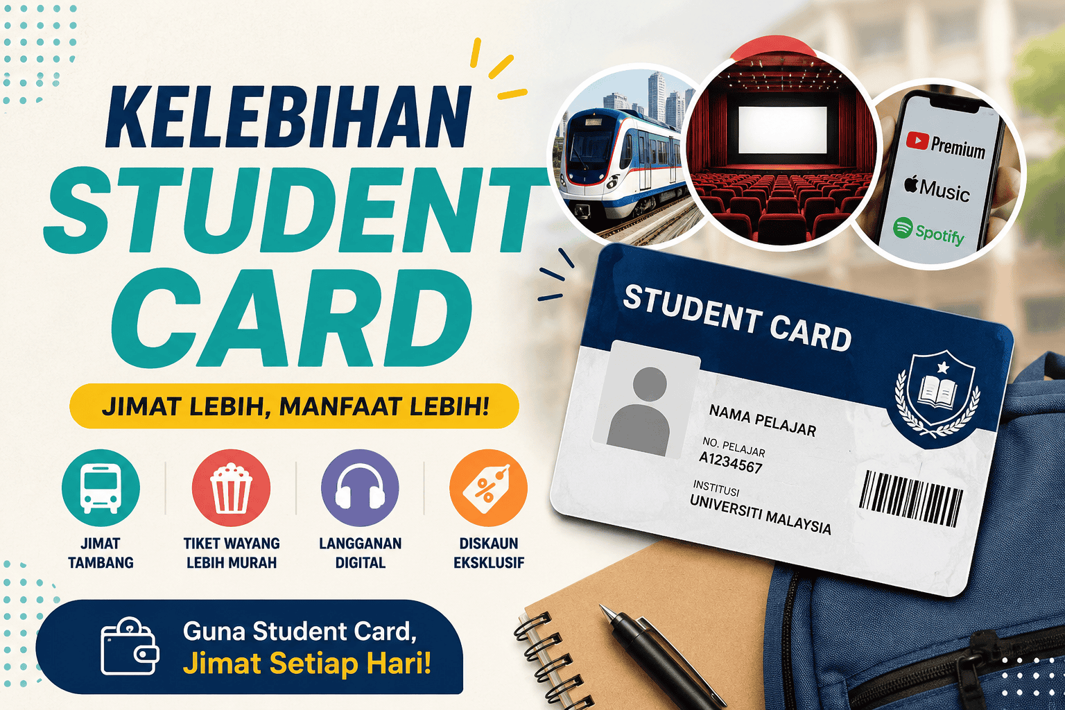 Student Card Benefits: Cost Savings, Movies and Digital Subscriptions